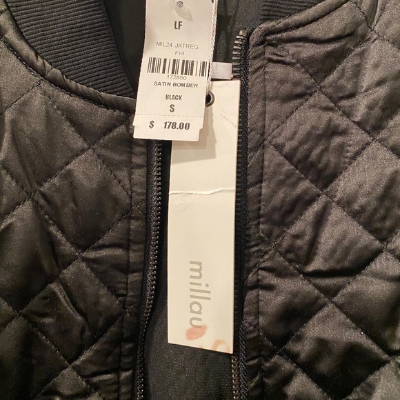 Black Bomber Jacket - Picture 1 of 2